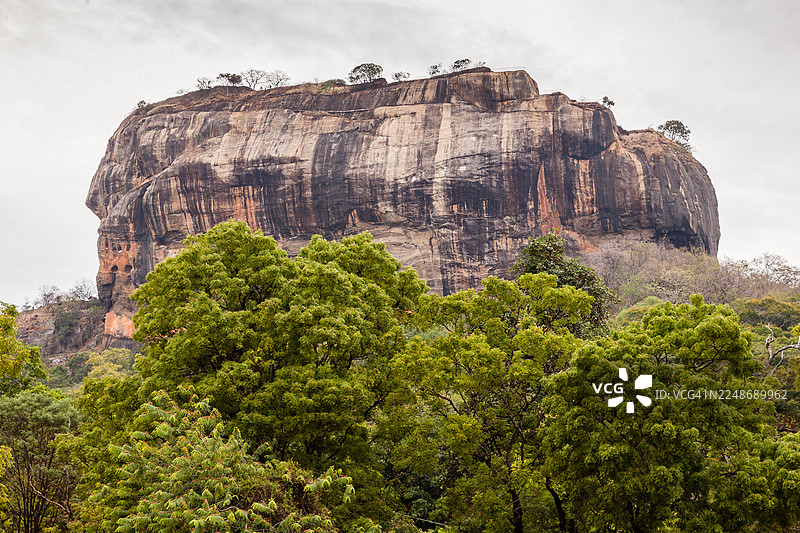 锡吉里耶狮子岩图片素材