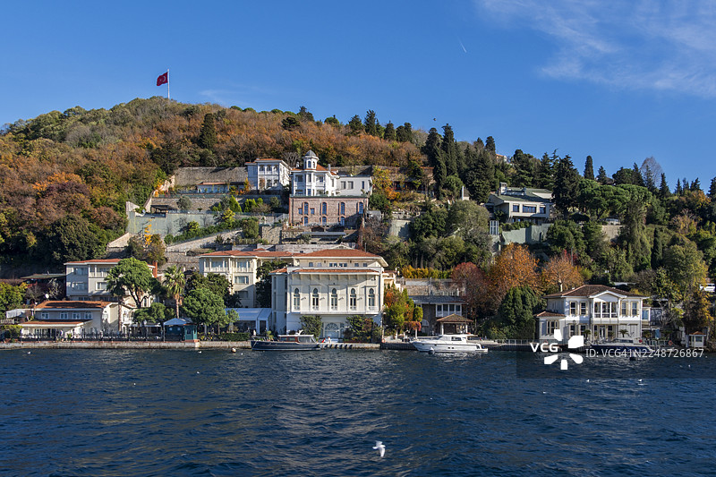 卡勒姆卡的宁静海滨：博斯普鲁斯海峡生活一瞥图片素材