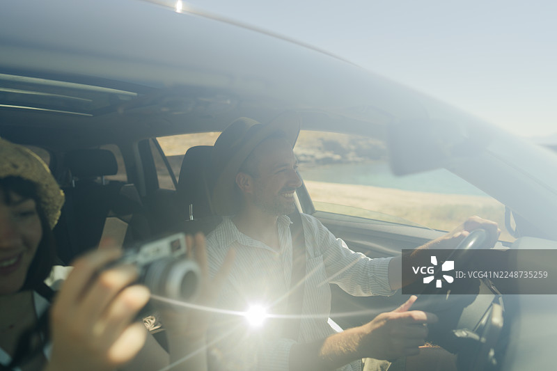 公路旅行与摄影图片素材