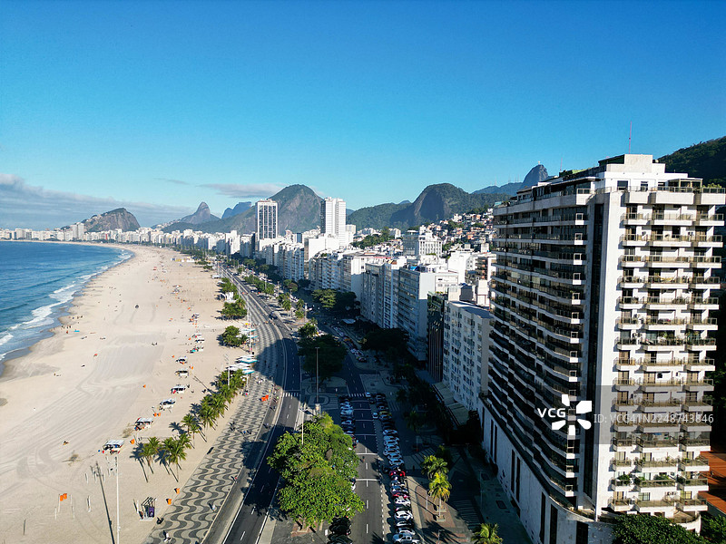 科帕卡巴纳海滩图片素材