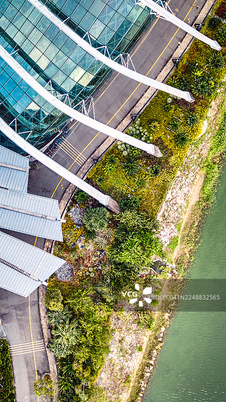 新加坡滨海湾花园图片素材