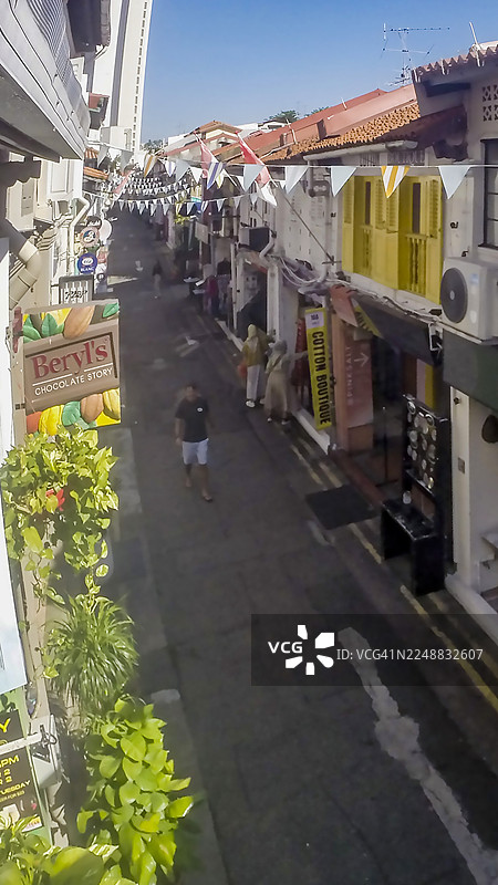 新加坡，哈芝巷图片素材