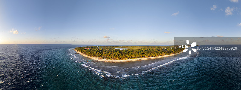 福瓦穆拉岛的航拍图图片素材