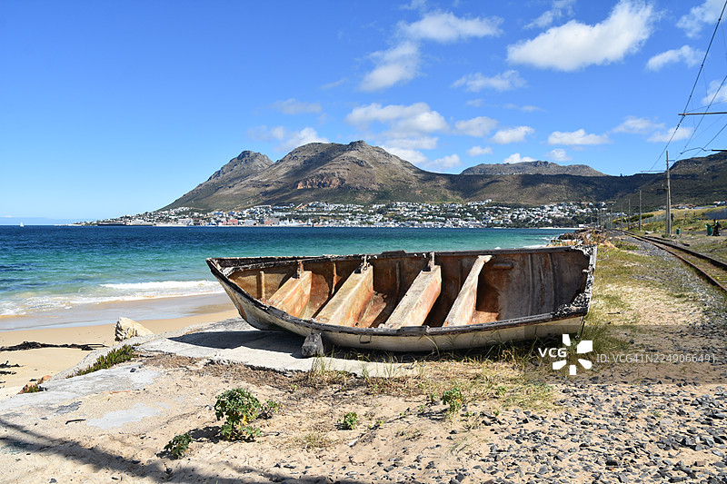 望向西蒙斯敦。图片素材