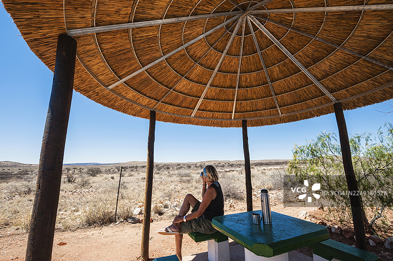 南非大卡鲁的休憩地图片素材