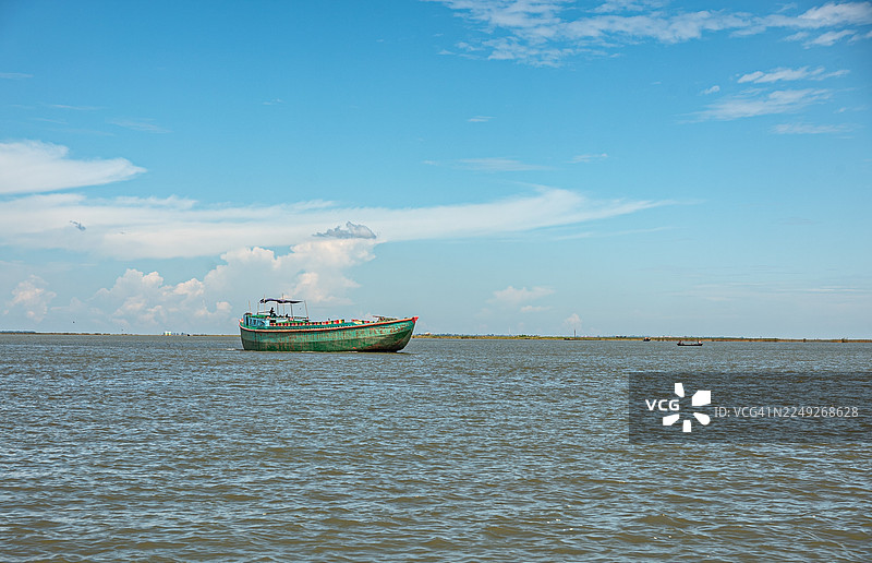 孟加拉国吉大港尼克利哈尔（水体）的广阔水域图片素材