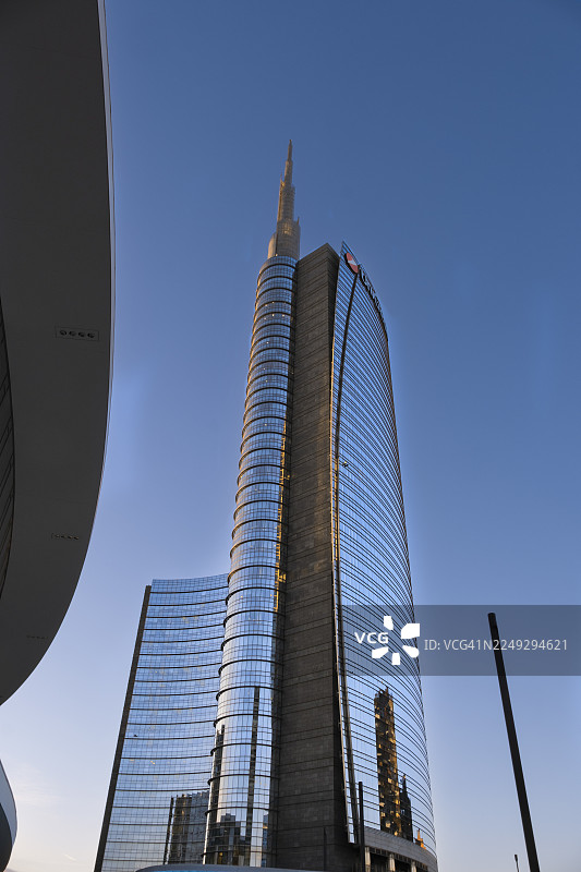 意大利米兰，新门区 - 2025年12月1日图片素材