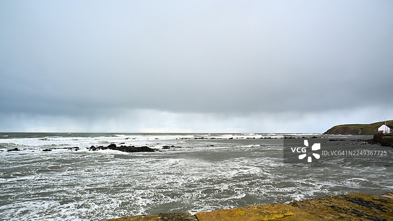 海上风暴-伯恩茅斯图片素材