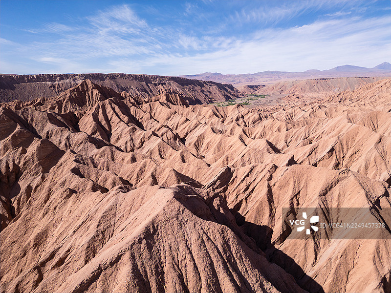 智利圣佩德罗·德·阿塔卡马的魔鬼喉咙图片素材