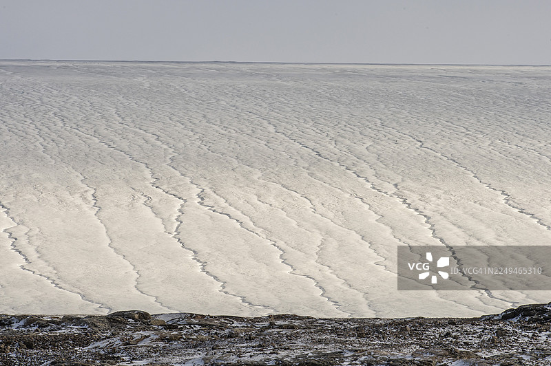冰川，斯瓦尔巴群岛和扬马延群岛的基维特岛冰川，挪威图片素材