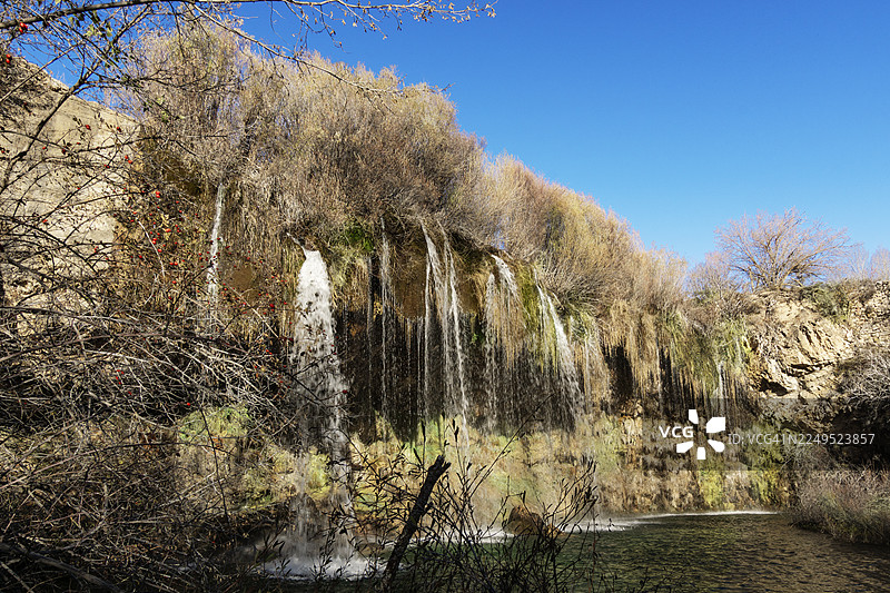 圣彼得罗磨坊瀑布图片素材