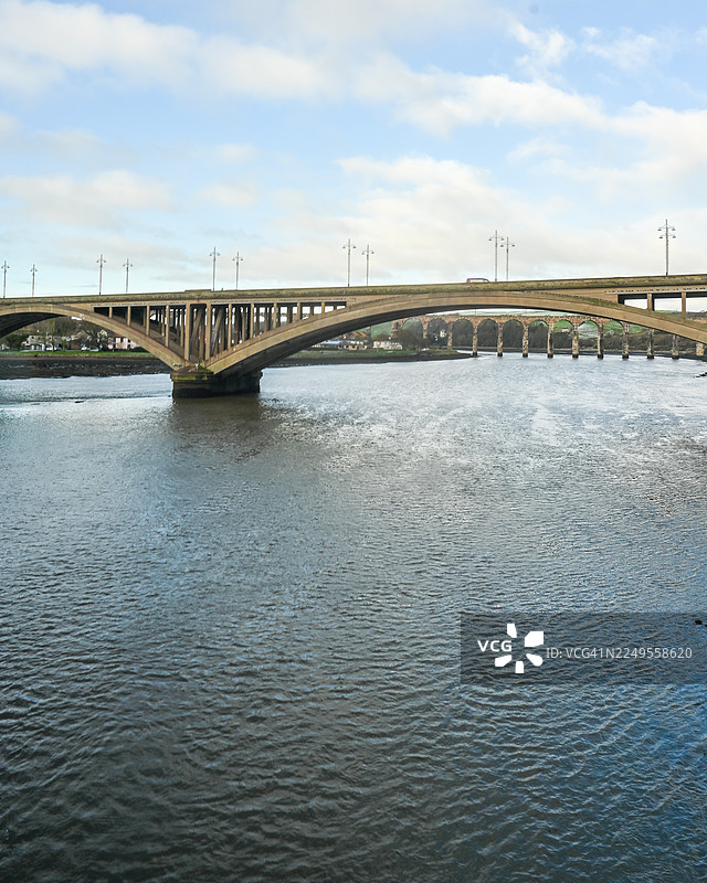 皇家斜纹桥-伯威克图片素材