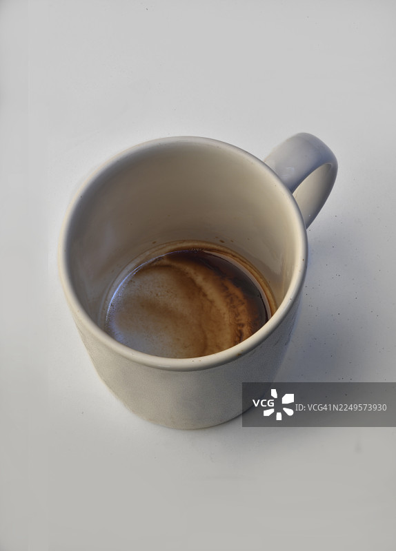 带有咖啡渍的咖啡杯图片素材