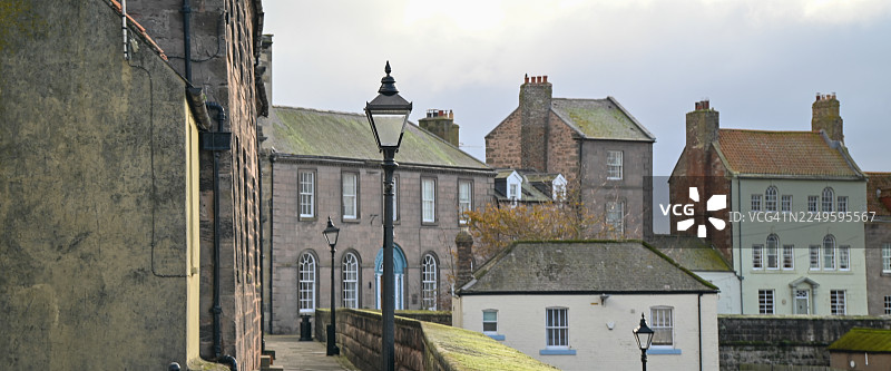 劳里步行道-贝里克镇图片素材