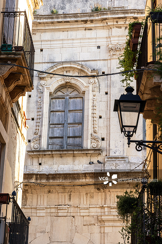 意大利西西里锡拉库萨的历史中心图片素材