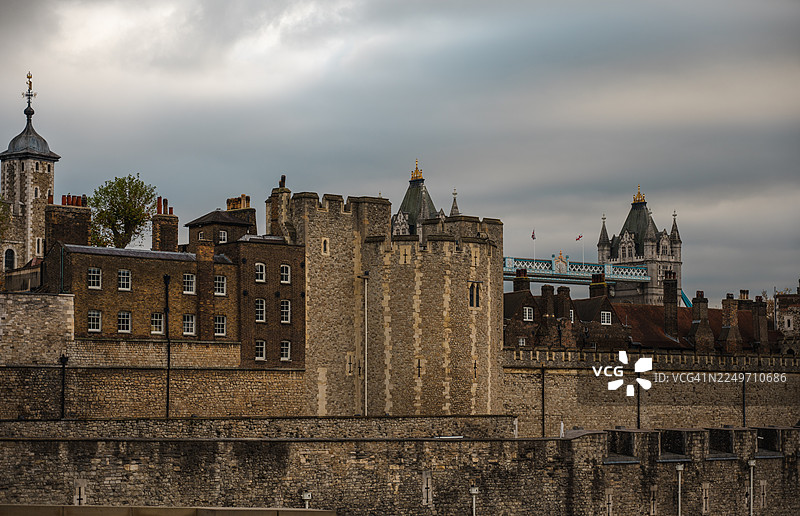 伦敦塔山图片素材