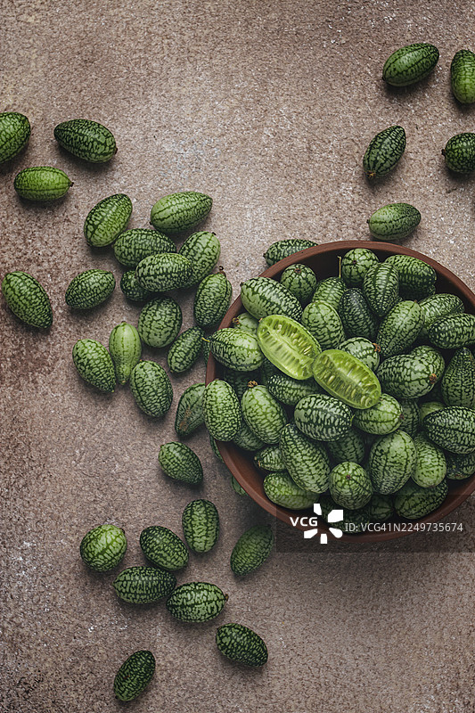 非洲黄瓜，墨西哥黄瓜，老鼠甜瓜，乐律图片素材