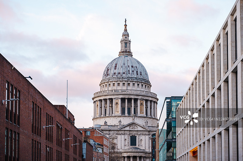 伦敦圣保罗大教堂图片素材