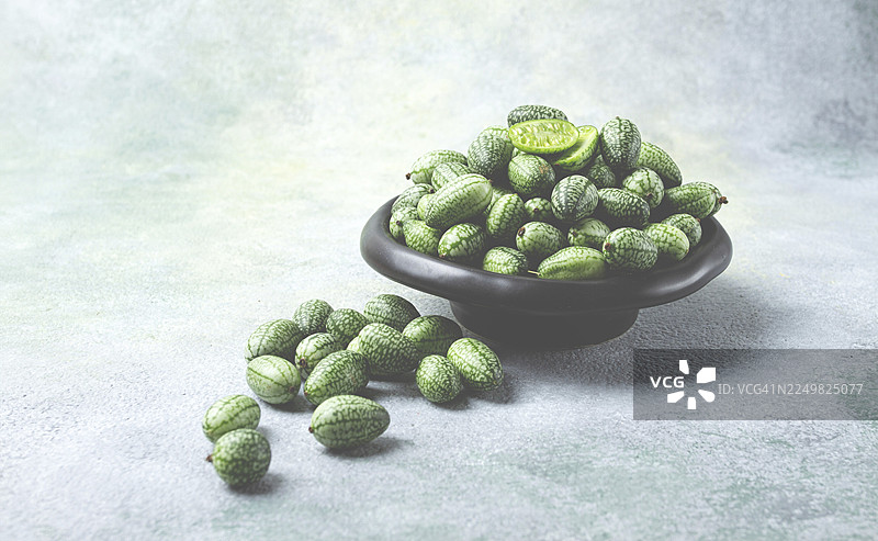 非洲黄瓜，墨西哥黄瓜，老鼠甜瓜，西葫芦图片素材