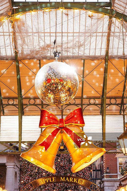 科文特花园市场圣诞装饰图片素材