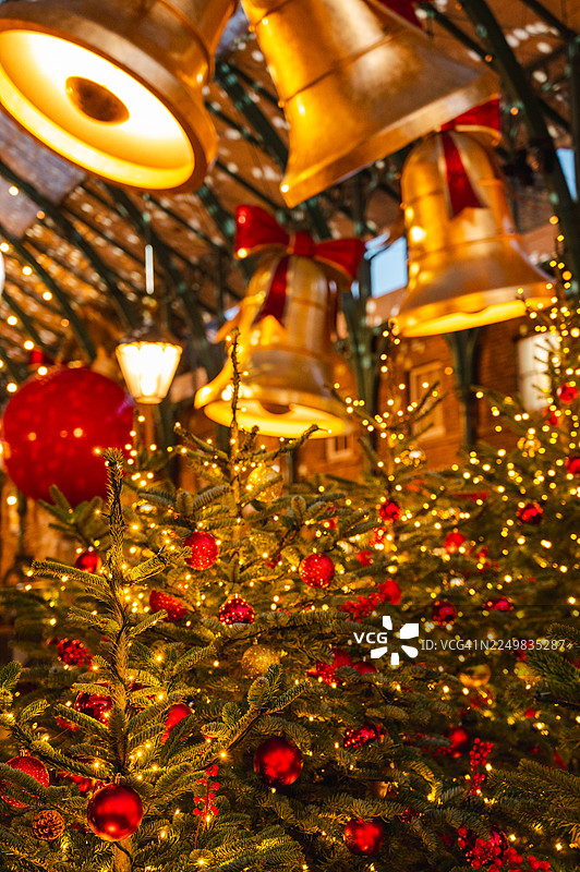 科文特花园市场圣诞装饰图片素材