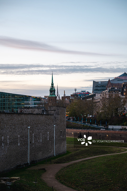 伦敦塔山图片素材
