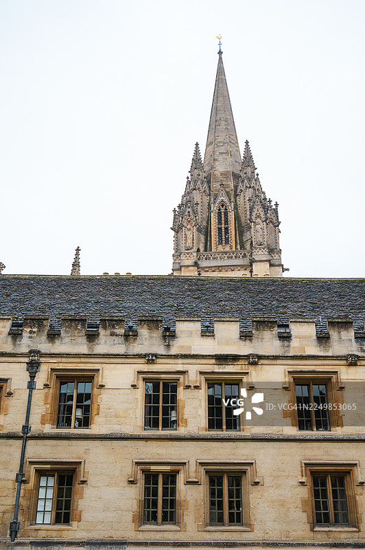 牛津大学新学院图片素材