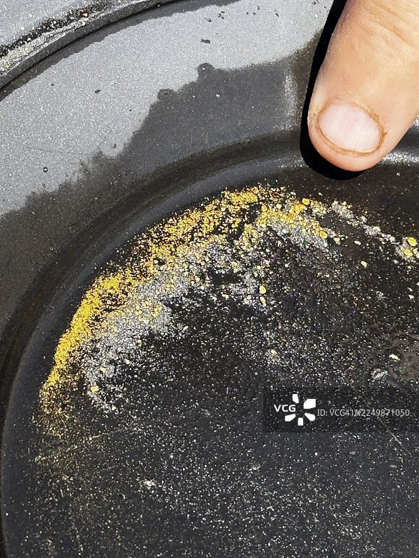 澳大利亚昆士兰州帕尔默河淘金图片素材