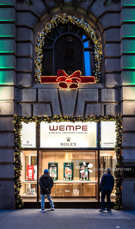 纽约 Wempe 精致钟表图片素材