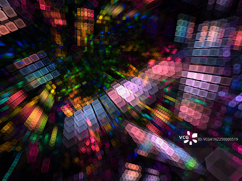 抽象背景 - 数据流图片素材