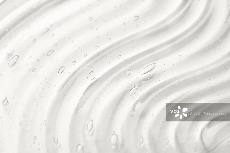 透明的化妆品凝胶，创造出抽象的纹理背景。2026年度色彩图片素材