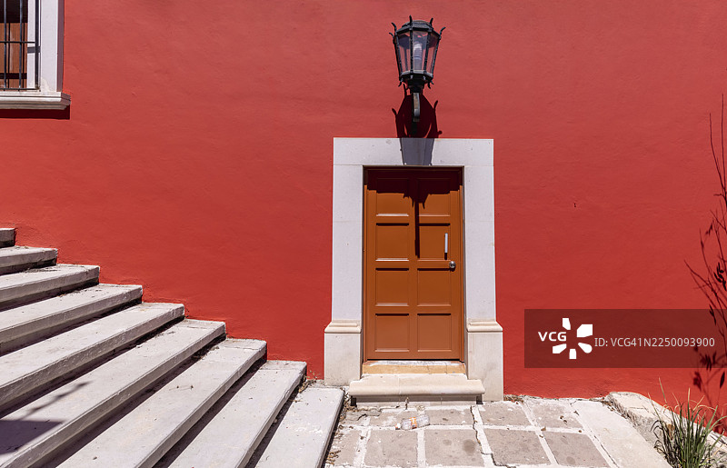 杜兰戈，杜兰戈维多利亚殖民时期色彩缤纷的历史市中心，靠近市中心武器广场和主教座堂图片素材