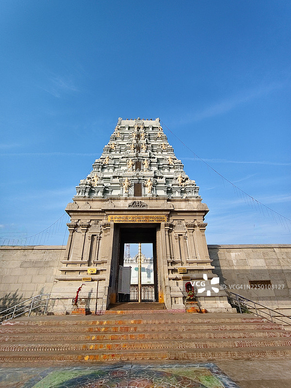 斯里 Venkateswara Swamy Vari 神庙 / 禧年山 / 海得拉巴图片素材