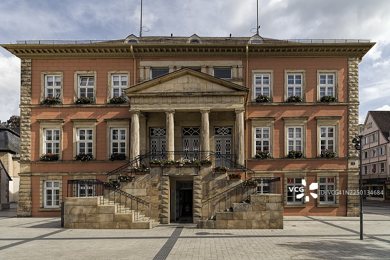 德国代特莫尔德市政厅图片素材