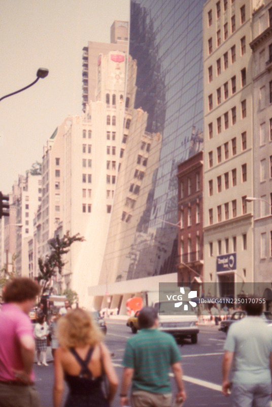 1988年曼哈顿老照片 - 美国纽约市图片素材