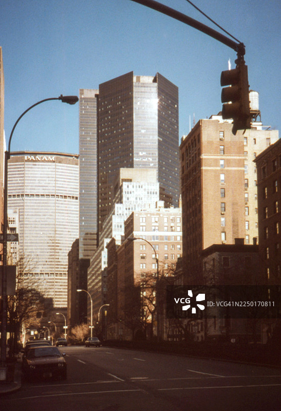 1988年曼哈顿中城老照片 - 美国纽约市图片素材