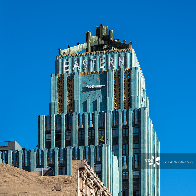 洛杉矶东部哥伦比亚大厦图片素材