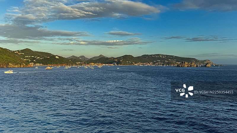 加勒比海岛海岸线图片素材