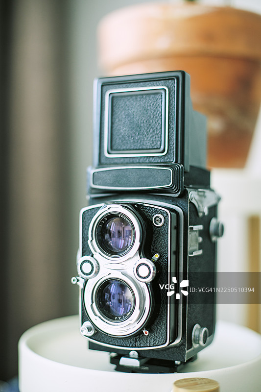 老式双反相机图片素材
