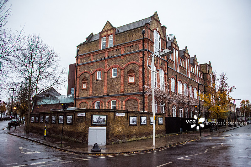 贝灵登小学维多利亚式建筑图片素材