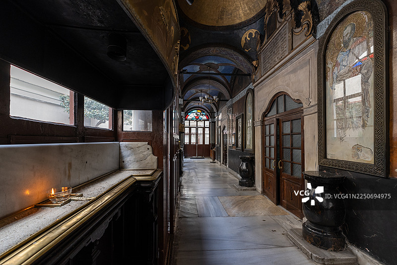 圣母教堂的虔诚走廊，贝伊奥卢图片素材