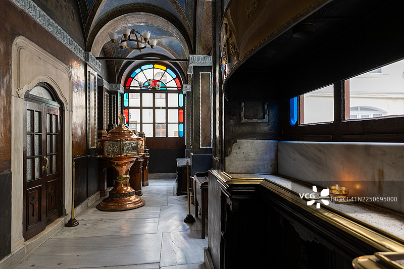 圣母教堂的宁静优雅——贝伊奥卢图片素材