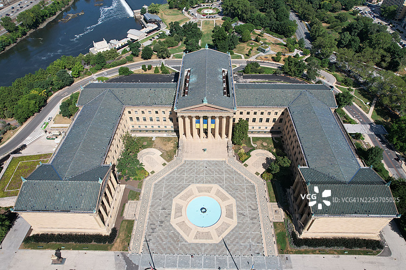 费城航拍图图片素材