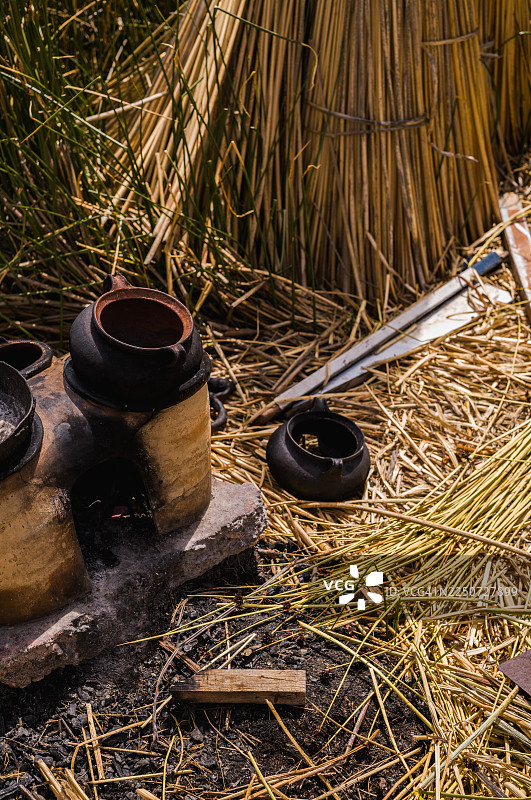 乌罗斯的稻草岛图片素材