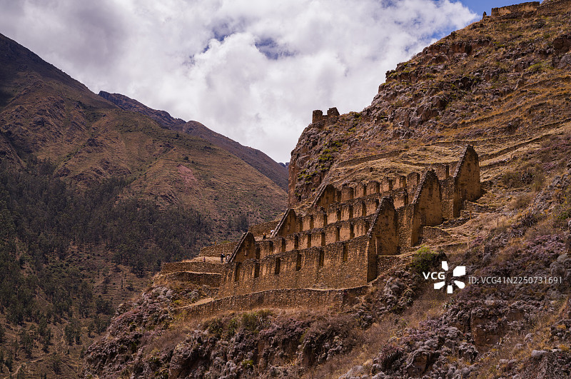 皮昆尤卢纳遗址，奥扬泰坦博图片素材