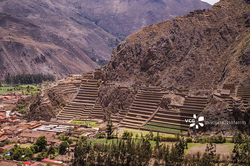 奥扬泰坦博考古遗址图片素材