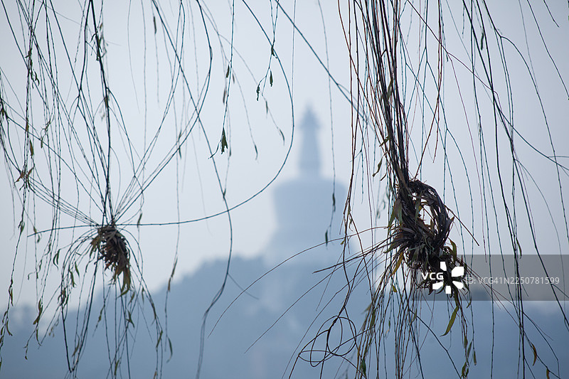 冬天的北海公园图片素材