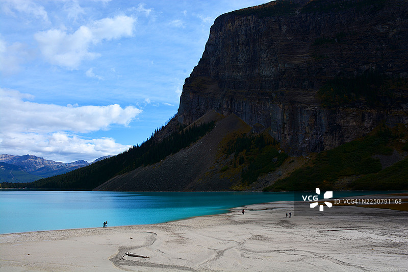 加拿大路易斯湖图片素材
