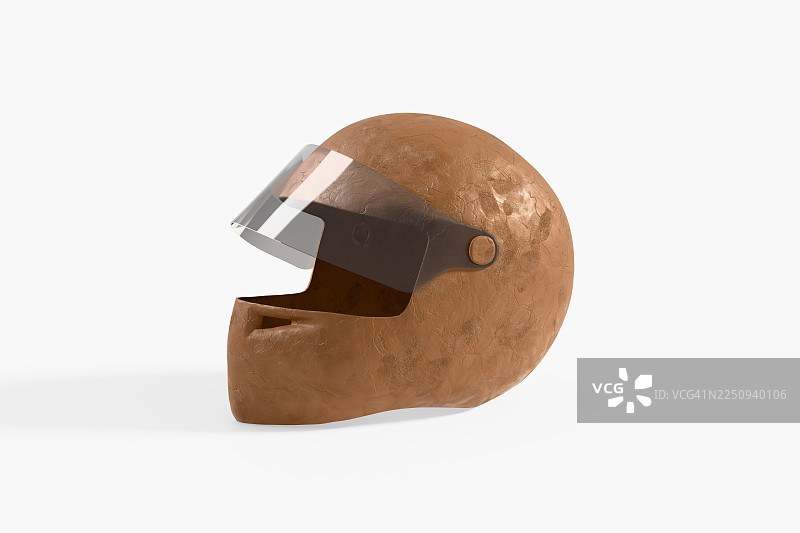 粘土赛车头盔图片素材