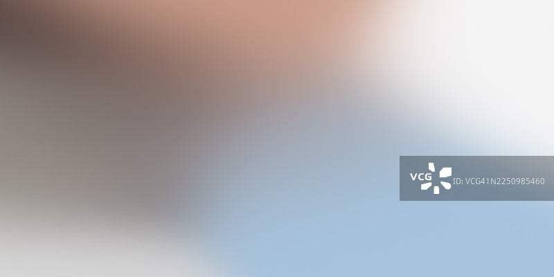 柔和的抽象渐变背景，带有温暖的桃色和凉爽的蓝色图片素材